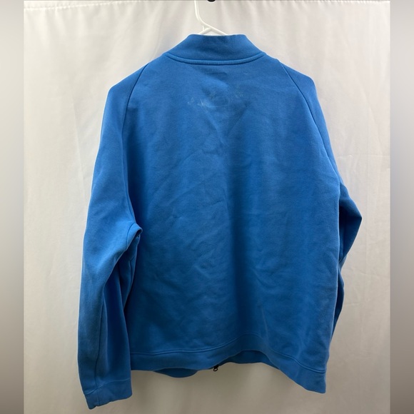 Nike Tech Men's Fleece Windrunner Full-Zip Jacket Light Blue Black Size 2XL - Picture 9 of 11